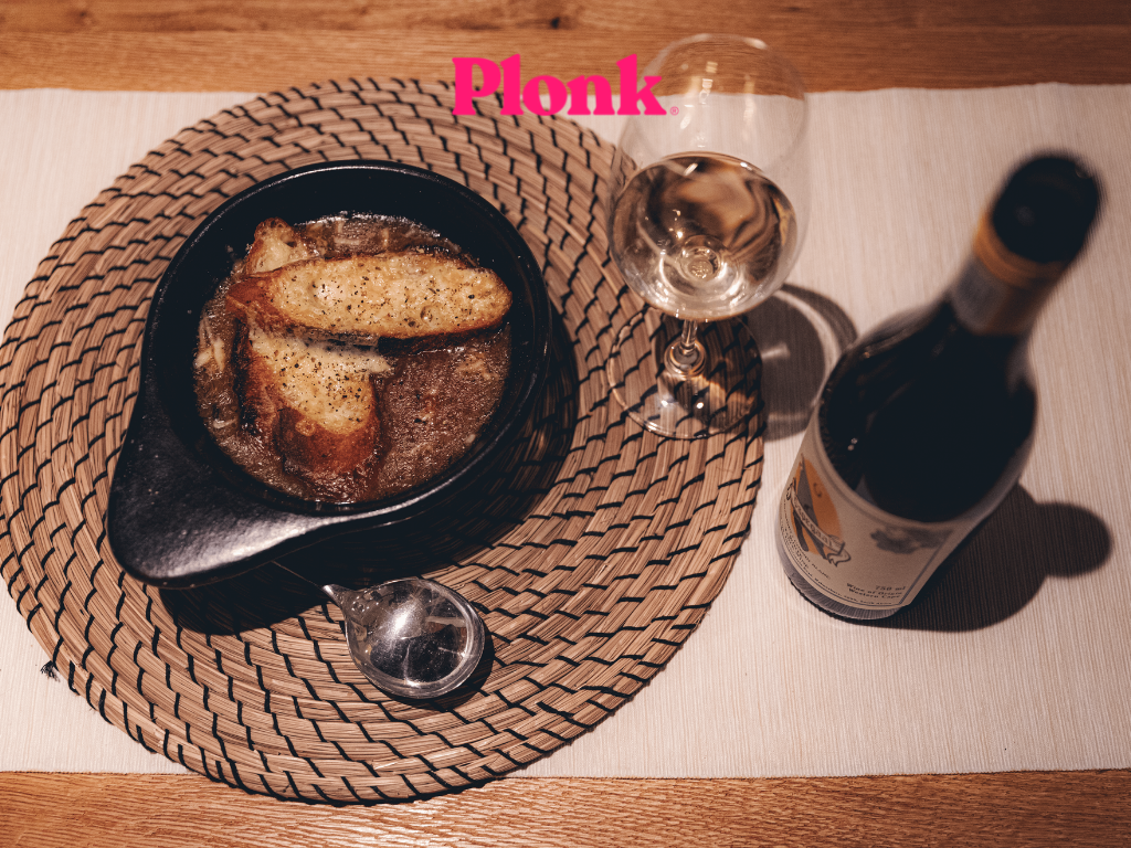 Hot & Cold – pairing French onion soup to white wine